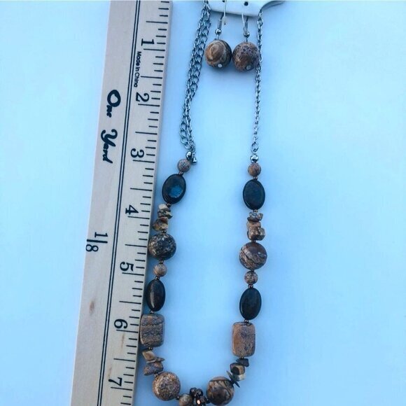 ALLEGRO. Necklace & Earrings. Lead & Nicke Free. - Picture 5 of 7